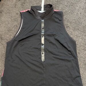 Lululemon lightweight sleeveless top sz 12 floral rose